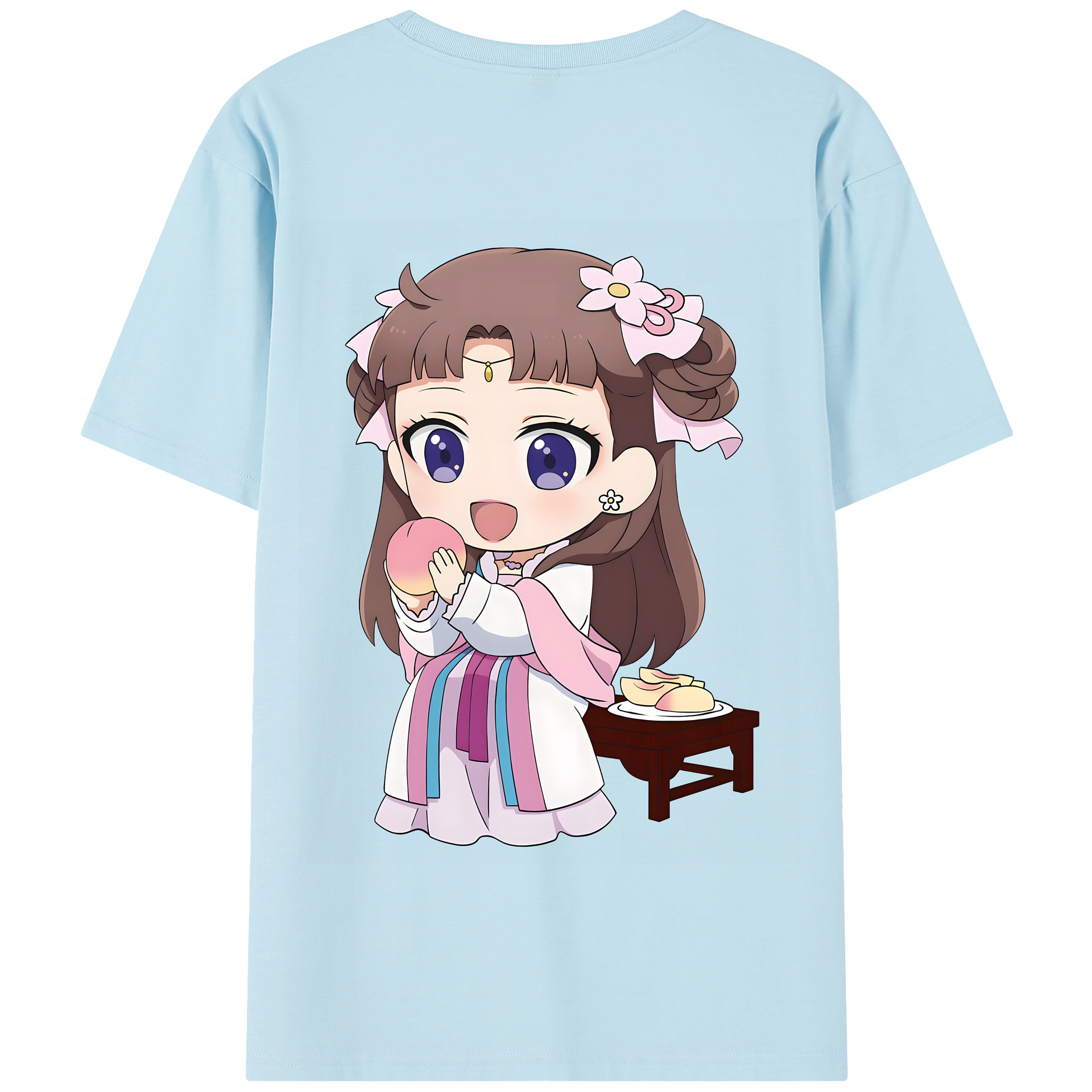 （画像用） 薬屋のひとりごと The Apothecary Diaries 綿100％半袖Tシャツ（背面プリント）